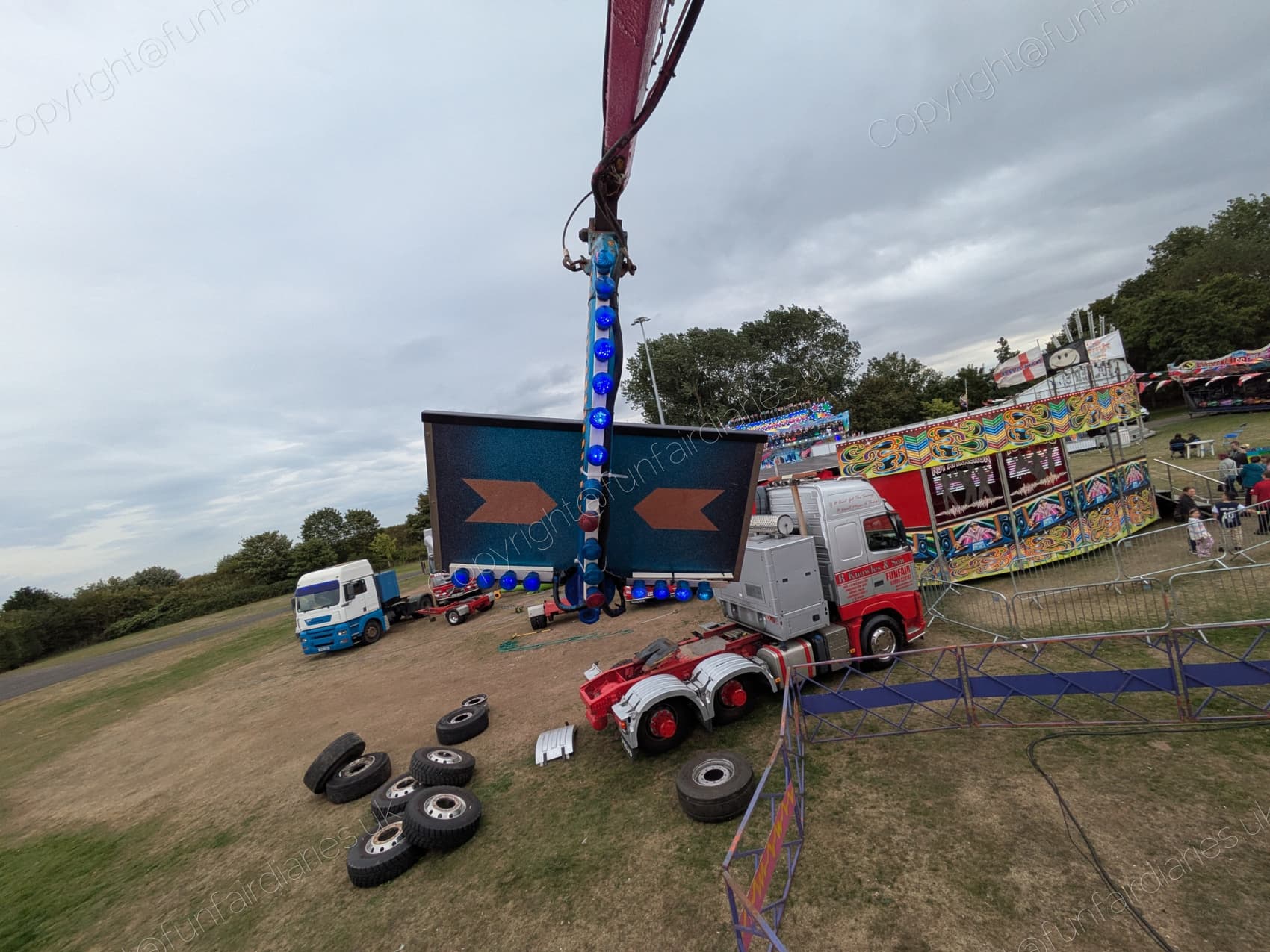 Zoe Tuckers G-Force ride at Cleethorpes Showground